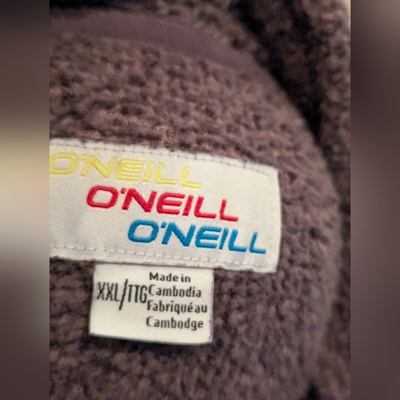 O'Neill Lightweight Purple Fleece Pullover Women's S/M or Youth XXL - Picture 8 of 10